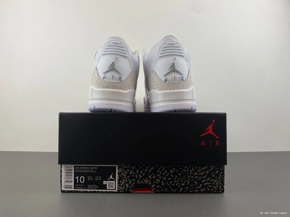 Money CT8532-111 - 3 Pure (2025) Men's Retro Jordan 0918